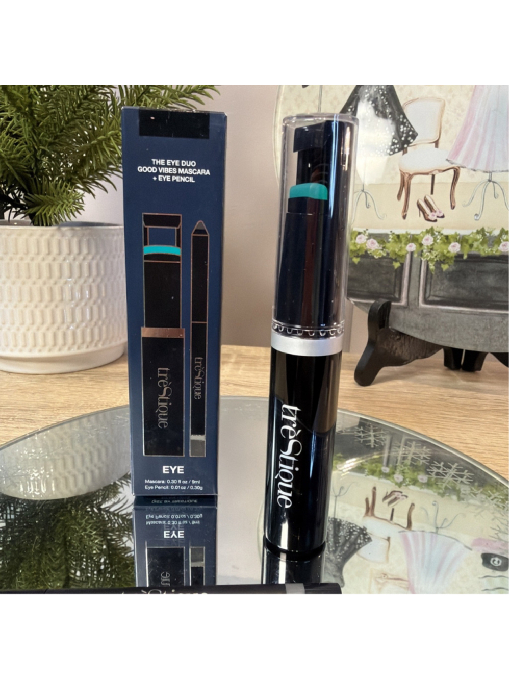 TRÈSTIQUE Good Vibes 2-in-1 Lash Curler + Mascara And Eye Pencil - Picture 5 of 5